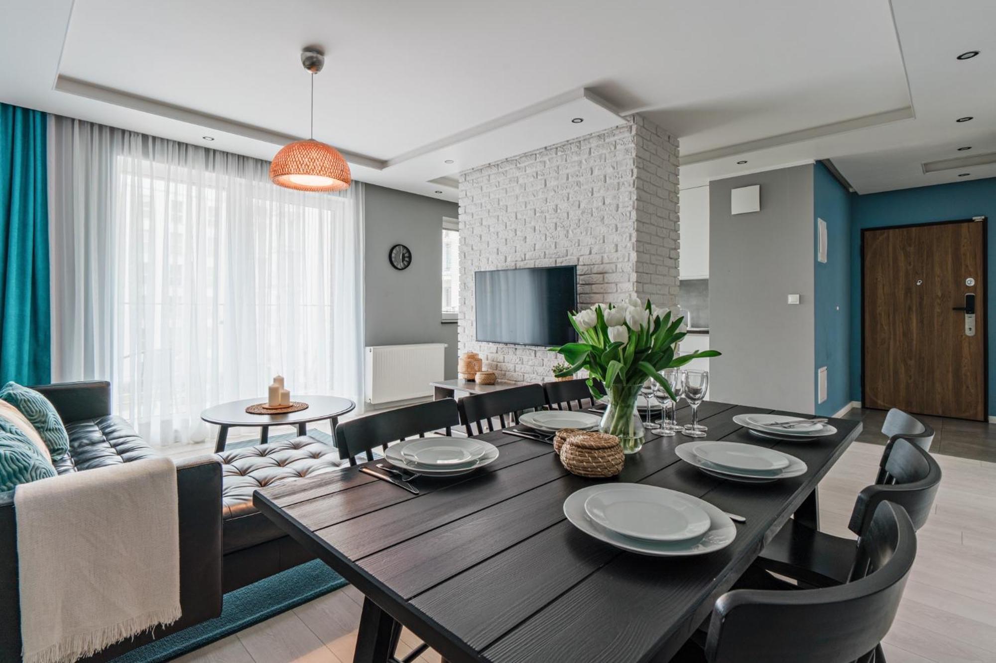 Apartament Aurora, Free Parking 그단스크 외부 사진